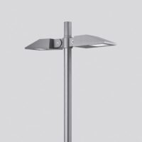 BEGA LED-Aufsatzleuchte 117W 76mm 3000K 84249AK3 14118lm si Konv Alu Gl_tr IP66