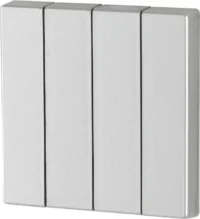 Eaton (Installation) Wippe 4-fach silber glänzend, 1/0 CWIZ-04/43