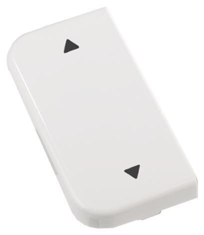 Eldat ELDAT RTS33-ACC-02-07P Wippe AUF/ZU 2x Format B5 elfenbeinws für Wandsender RTS33