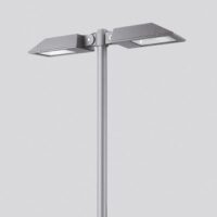 BEGA LED-Aufsatzleuchte 37W 76mm 3000K 84123AK3 4594lm si Konv Alu Kst_strukt