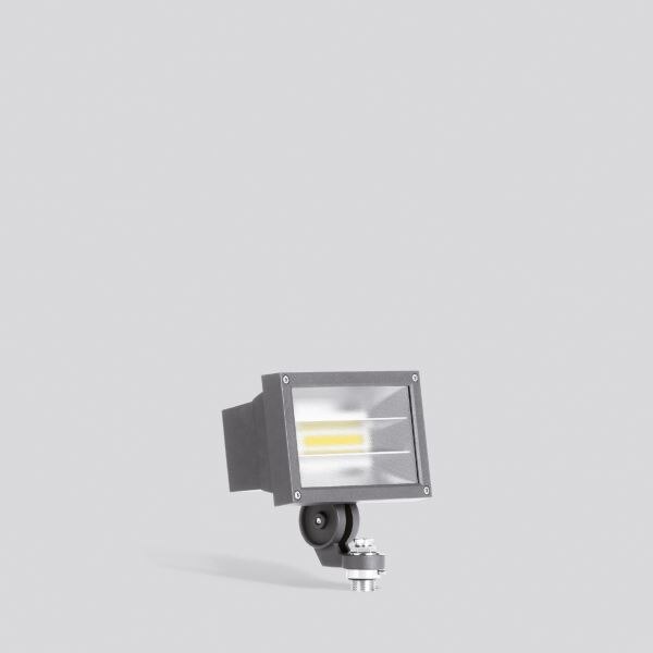 Bega BEGA LED-Anbaustrahler 11,9W Konv 1LED 84511AK3 si 3000K ws 1020lm si mt Alu