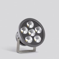 BEGA LED-Anbaustrahler 132W Konv 1-10V 84538K3 DALI 6LEDs graphit 3000K ws mt