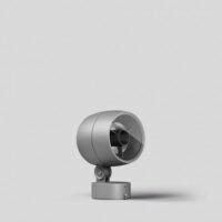 BEGA LED-Anbaustrahler 28,5W Konv DALI 85126AK3 1LED si 3000K ws 1613lm si mt