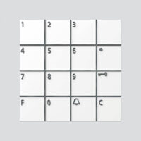 Siedle&Söhne Codeschloss-Modul weiß COM 611-02 W