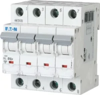 Eaton (Installation) Leitungsschutzschalter 16A, 4-polig, Steckklemme D PXL-D16/4