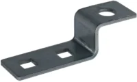 Dehn Endstück Z-Form Niro D11 u.1Rundloch D13 ES ZF2X11.111XB13V2A