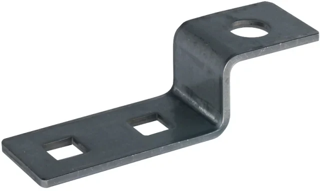Dehn Dehn Endstück Z-Form Niro D11 u.1Rundloch D13 ES ZF2X11.111XB13V2A