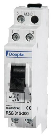 DOEPKE Steuerschalter Reiheneinbaugerät 3S 16A 250V RSS 016-300 1TE