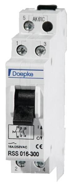 Doepke DOEPKE Steuerschalter Reiheneinbaugerät 3S 16A 250V RSS 016-300 1TE