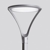 BEGA LED-Aufsatzleuchte 110W 76mm 3000K 84306AK3 8282lm si Konv Alu Kst_strukt