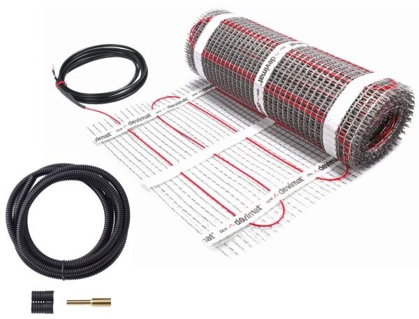 DEVI Heizkabel 150W/qm 750W 5qm 1Kaltl DEVIcomfort 150 230V 11W/m mit Trägerm