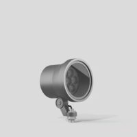 BEGA LED-Anbaustrahler 20,5W Konv DALI 85084AK3 1LED si 3000K ws 1542lm si mt