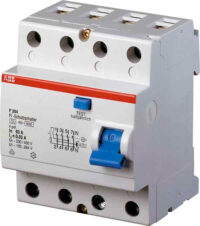 ABB Stotz S&J FI-Schutzschalter 63/0,5A 4-polig F204A-63/0,5