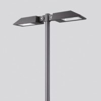 BEGA LED-Aufsatzleuchte 52W 76mm 3000K 84124K3 6868lm graphit Konv Alu IP66