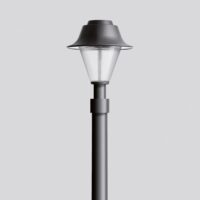 BEGA LED-Aufsatzleuchte 40W 76mm 3000K 84057K3 4353lm graphit Konv Alu IP65