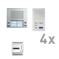 TCS Tür Control audio:pack PES04 ISW3030 4Tasten Aufputz PAAF042/002