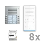 TCS Tür Control audio:pack PES08 ISW5031 8Tasten Aufputz PAAF082/001