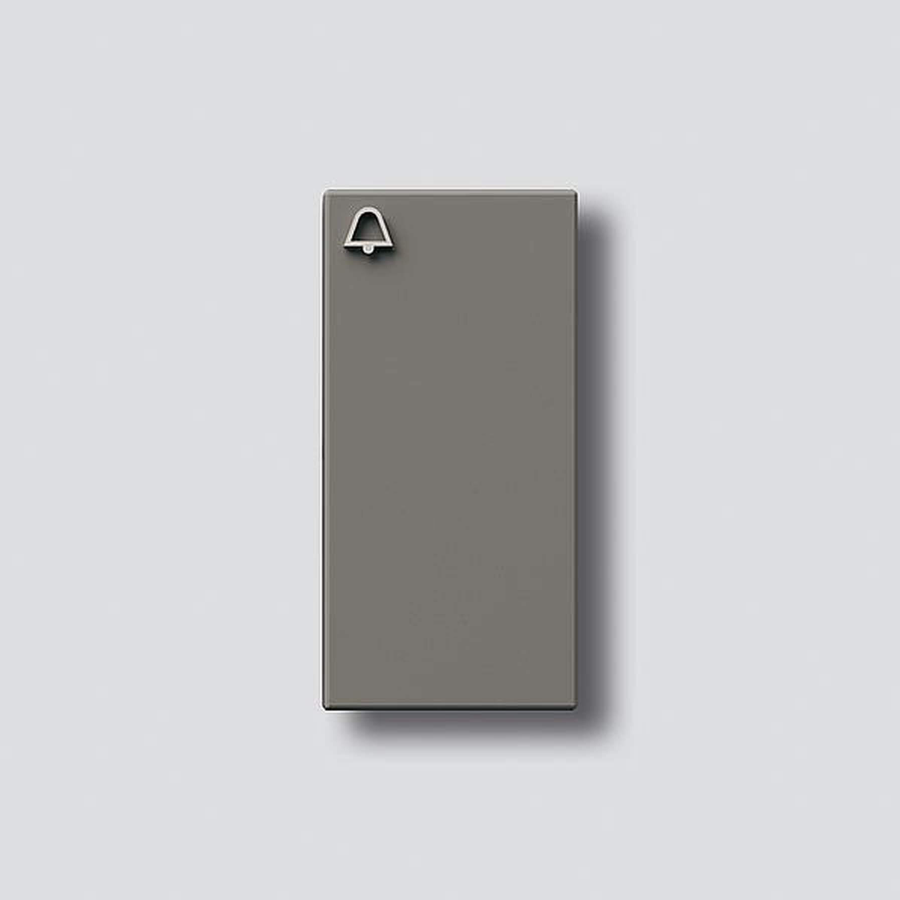 Siedle Siedle&Söhne Klingeltaste ti-met mit Glockensymbol 200029801-00