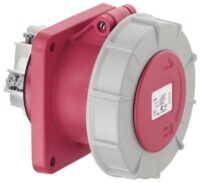 ABL CEE-Anbausteckdose 4-polig 63A 11h IP67 F43S457 400-440V/rt Schraubkl ger Kunststoff