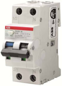 ABB Stotz S&J FI/LS-Schalter 10kA, 1-polig+N DS201MA-C16/0,03AP-R