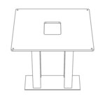 Siedle&Söhne Erdstück 518x462mm ZE/STL 518 x 462
