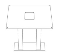 Siedle&Söhne Erdstück 518x462mm ZE/STL 518 x 462