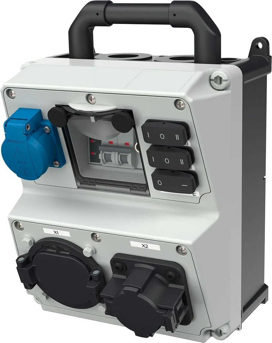 Mennekes Mennekes E-Mobil. Prüfbox TwInlet Typ F 320013