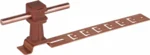 Dehn Dachleitungshalter UNIsnap Cu/K-braun DLHUS8H36L205BRGALCU