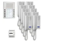 TCS Tür Control Audio Außenstation Pack 10 PES 10 Tasten Aufputz PPA10-EN/02