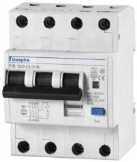 DOEPKE FI/LS-Schutzschalter B40 4-polig 0,03A DRCBO 4 B40/0,03/3N-A A 6kA 5TE 3-polig 400V