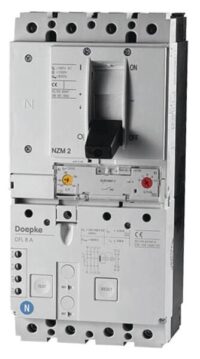 DOEPKE Leistungsschalter 125A 4-polig IP20 DFL8 125-4/0,03-A 100-125A/In Einb