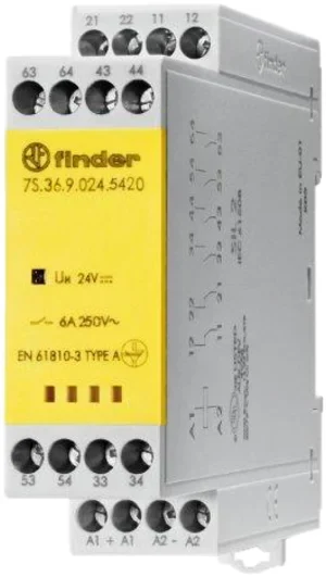 Finder Finder Relaismodul 4S, 2Ö, 6A 7S.36.9.024.5420