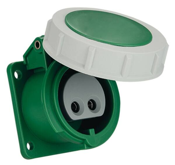 ABL ABL CEE-Anbausteckdose 3-polig 32A 4h IP67 F12S154 20-25-40-50V/gn Schraubkl ger