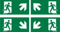 ESYLUX Ersatz-Piktogrammfolien 4 Folien 24m SLE 24 SYMBOL SET II