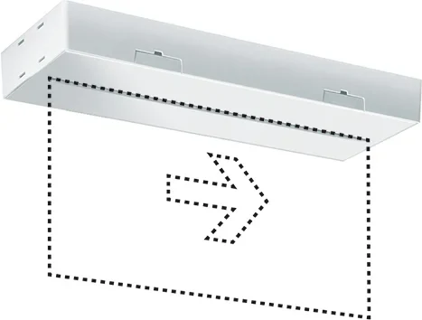 Esylux ESYLUX Notleuchte Deckenaufbau 8h 32m SLXELLED #EN10077319