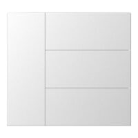 GVS WALTZ Wippenset für Tastsensor+ Aluminium Silber 4-fach
