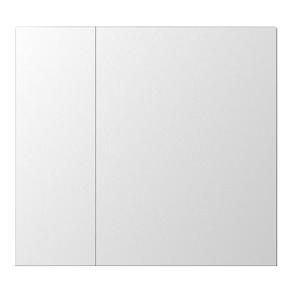 GVS GVS WALTZ Wippenset für Tastsensor+ Aluminium Silber 2-fach