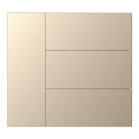GVS WALTZ Wippenset für Tastsensor+ Aluminium Champagner 4-fach