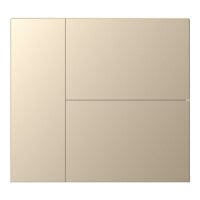 GVS WALTZ Wippenset für Tastsensor+ Aluminium Champagner 3-fach
