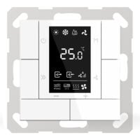 GVS Multifunktions-LCD-Panel (KNX-Secure), parametrierbar als Bedienpanel