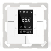 GVS Multifunktions-LCD-Panel (KNX-Secure), parametrierbar als Bedienpanel