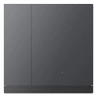 GVS WALTZ Tastsensor+ Aluminium Schwarz 2-fach - CHPB-04/02.1.21