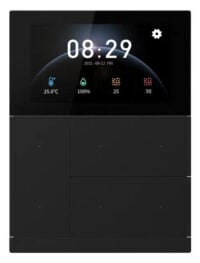 GVS WALTZ Touch+ Pad Aluminium Schwarz 88187905