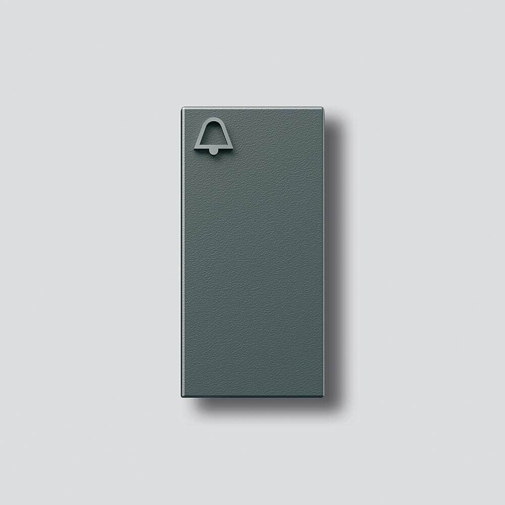 Siedle Siedle&Söhne Klingeltaste dgr-Glim mit Glockensymbol 200029939-00