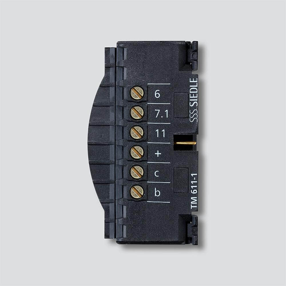 Siedle Siedle&Söhne Klemmblock Schwarz TM 611-1