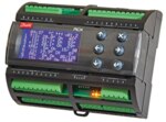 DEVI Raumtemperaturregler Reiheneinbaugerät CANOpen schwarz DEVIreg Multi matt Basis+mit Geh