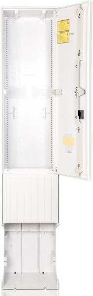 F-Tronic Zählerleersäule IP54 Stahlbl ZSA171 350x1710x277,5mm