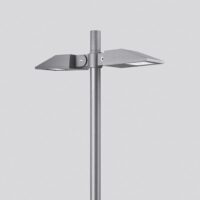 BEGA LED-Aufsatzleuchte 50W 76mm 3000K 84248AK3 6512lm si Konv Alu Gl_tr IP66