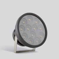 BEGA LED-Anbaustrahler 312W Konv 1-10V 84543K4 DALI 1LED graphit 4000K ws mt