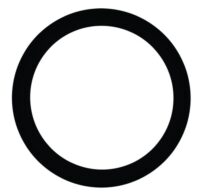 Ø 845mm H70mm 230V 97W IP20 3000K CRI80-schwarz ASCAR Wand-u Deckenl.